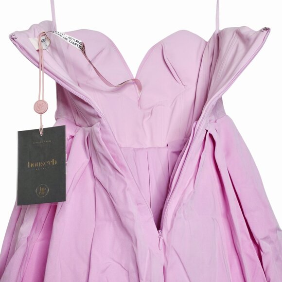 House of CB Mar Cotton Candy Pink Strapless Pirouette Mini Dress Size M NWT - Picture 9 of 14